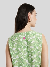 Image sur Robe midi imprimé allover