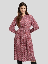 Image sur Robe midi imprimé floral