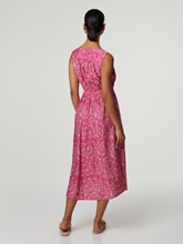 Image sur Robe midi imprimé allover