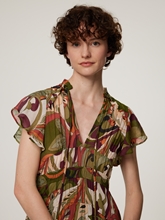 Image sur Robe imprimé allover