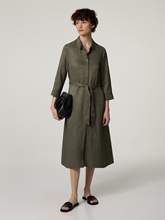 Bild von Blusenkleid mit Leinen