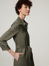 Bild von Blusenkleid mit Leinen