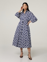 Image sur Robe-chemise en coton