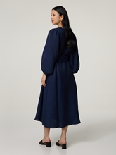 Bild von Midikleid mit Leinen