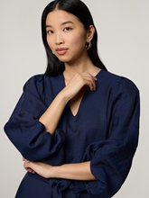 Bild von Midikleid mit Leinen