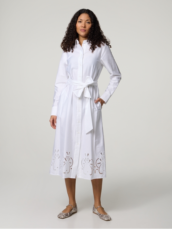 Image sur Robe midi en coton