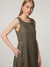 Bild von Midikleid aus Leinen
