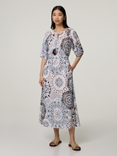 Image sur Robe midi en coton
