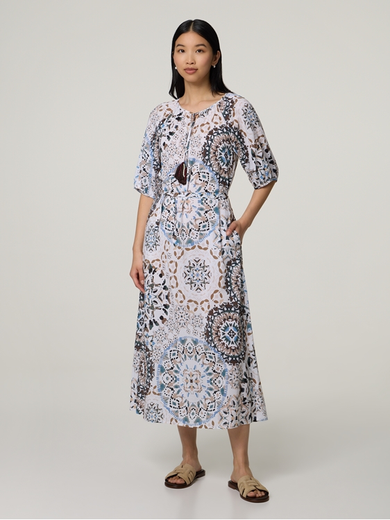 Bild von LONG DRESS ETHNO PRINT COTTON