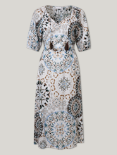 Image sur Robe midi en coton