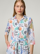 Image sur Robe midi en coton