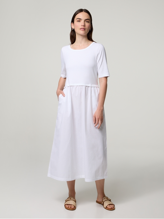 Image sur Robe midi en coton