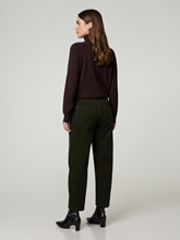 Image sur Pantalon en velours côtelé coupe O ELIN