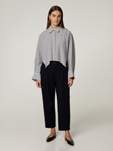 Bild von Hose mit weitem Bein OLIVE