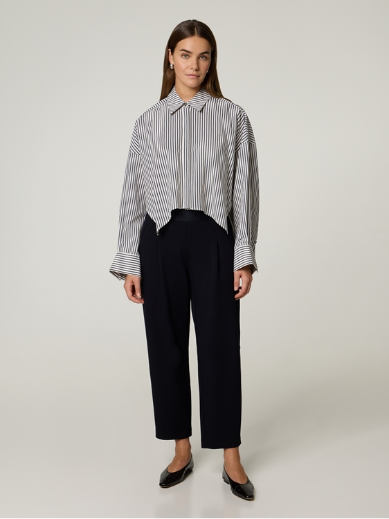 Bild von Hose mit weitem Bein OLIVE