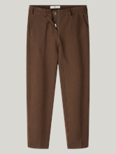 Image sur Pantalon business motif à carreaux MARON