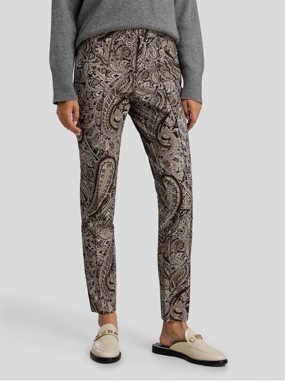 Pantalon imprim cachemire ANNA