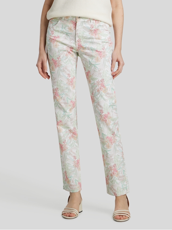 Image sur Jean imprimé floral CICI