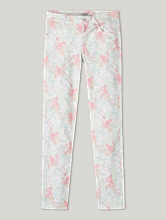 Image sur Jean imprimé floral CICI