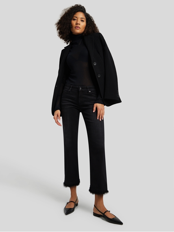 Bild von Jeans mit Federn PARIS