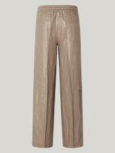 Image sur Pantalon cargo en lin AMALIA