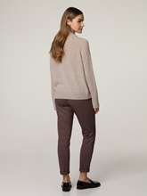 Image sur Pantalon en tissu coupe slim PARY