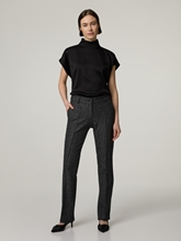 Bild von Hose mit Lurex-Details MARON