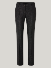 Bild von Hose mit Lurex-Details MARON