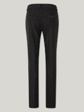 Bild von Hose mit Lurex-Details MARON