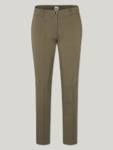 Image sur Pantalon coupe regular MARON