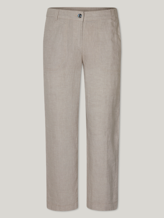 Bild von Culotte aus Leinen NORA CROPPED