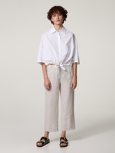 Bild von Culotte aus Leinen NORA CROPPED