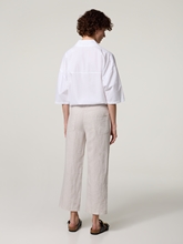 Bild von Culotte aus Leinen NORA CROPPED