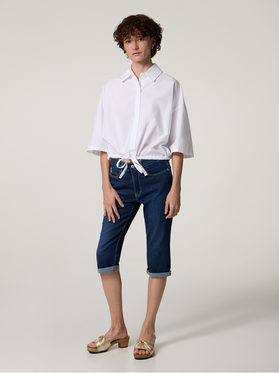 Image sur Pantalon capri en denim DREAM SUN