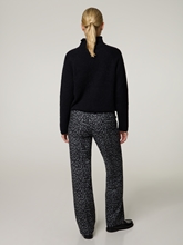 Bild von Hose mit Leo-Print MAINE