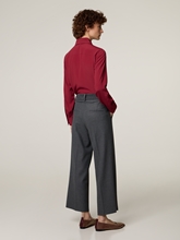 Image sur Pantalon à pinces en laine