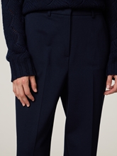 Bild von Hose aus Jersey mit weitem Bein