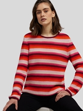 Image sur Pullover à rayures multiclores
