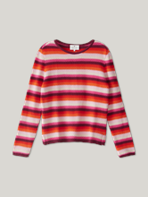 Image sur Pullover à rayures multiclores