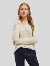 Bild von Strickpullover mit Lurex