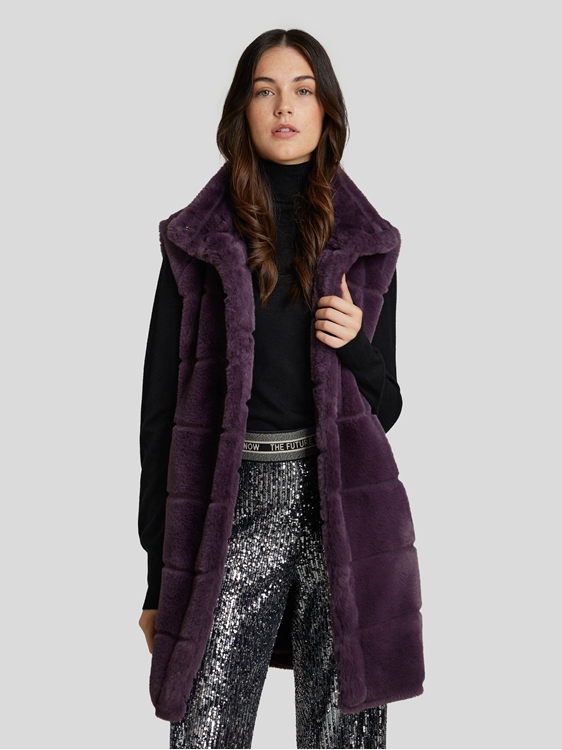 Bild von Kunstpelz Gilet