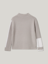 Bild von Pullover mit Rippen