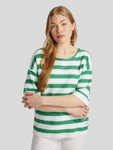 Image sur Shirt maille à rayures