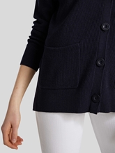 Bild von Strickjacke aus Baumwoll-Mix