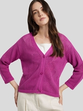 Image sur Cardigan maille ajourée