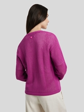 Image sur Cardigan maille ajourée