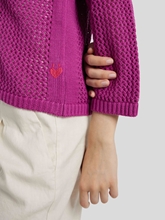 Image sur Cardigan maille ajourée