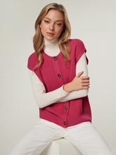 Image sur Gilet tricoté EVE