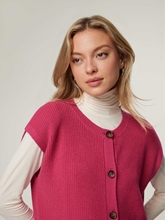 Image sur Gilet tricoté EVE