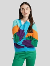 Bild von Strickjacke mit Alpaka